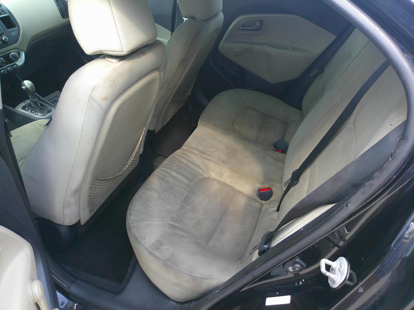 2013 BLACK KIA RIO LX (KNADM5A35D6) , located at 1200 Cassat Avenue, Jacksonville, FL, 32205, (904) 695-1885, 30.302404, -81.731033 - Photo#4