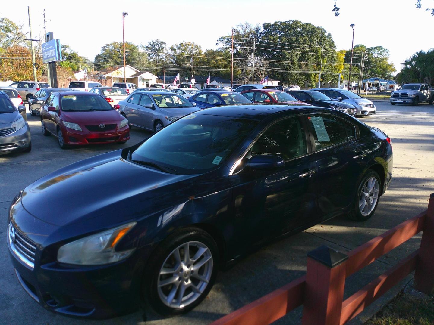 2009 BLUE NISSAN MAXIMA S; SV (1N4AA51E69C) , located at 390 Hansen Avenue, Orange Park, FL, 32065, (904) 276-7933, 30.130497, -81.787529 - Photo#1