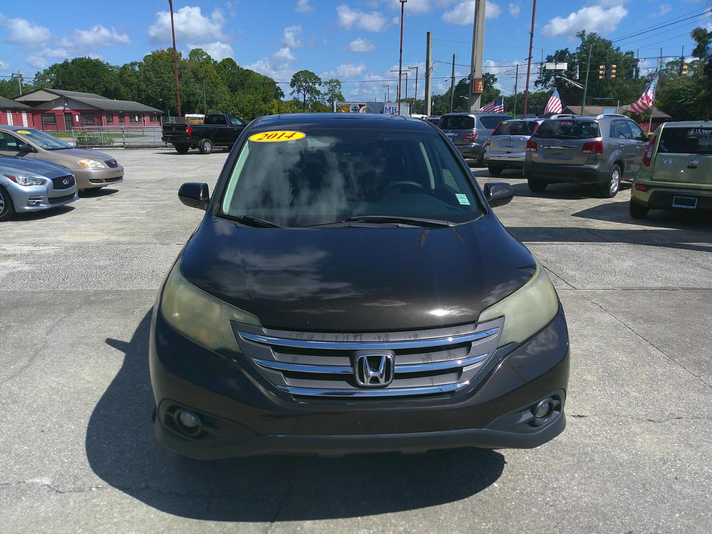 2014 CHP GN HONDA CR-V EX (5J6RM3H56EL) , located at 1200 Cassat Avenue, Jacksonville, FL, 32205, (904) 695-1885, 30.302404, -81.731033 - Photo#0