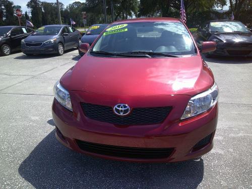 2010 TOYOTA COROLLA BASE; S; LE; 4 DOOR SEDAN