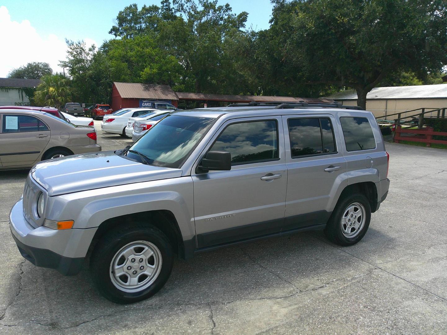 2016 SILVER JEEP PATRIOT SPORT (1C4NJRBB8GD) , located at 390 Hansen Avenue, Orange Park, FL, 32065, (904) 276-7933, 30.130497, -81.787529 - Photo#1