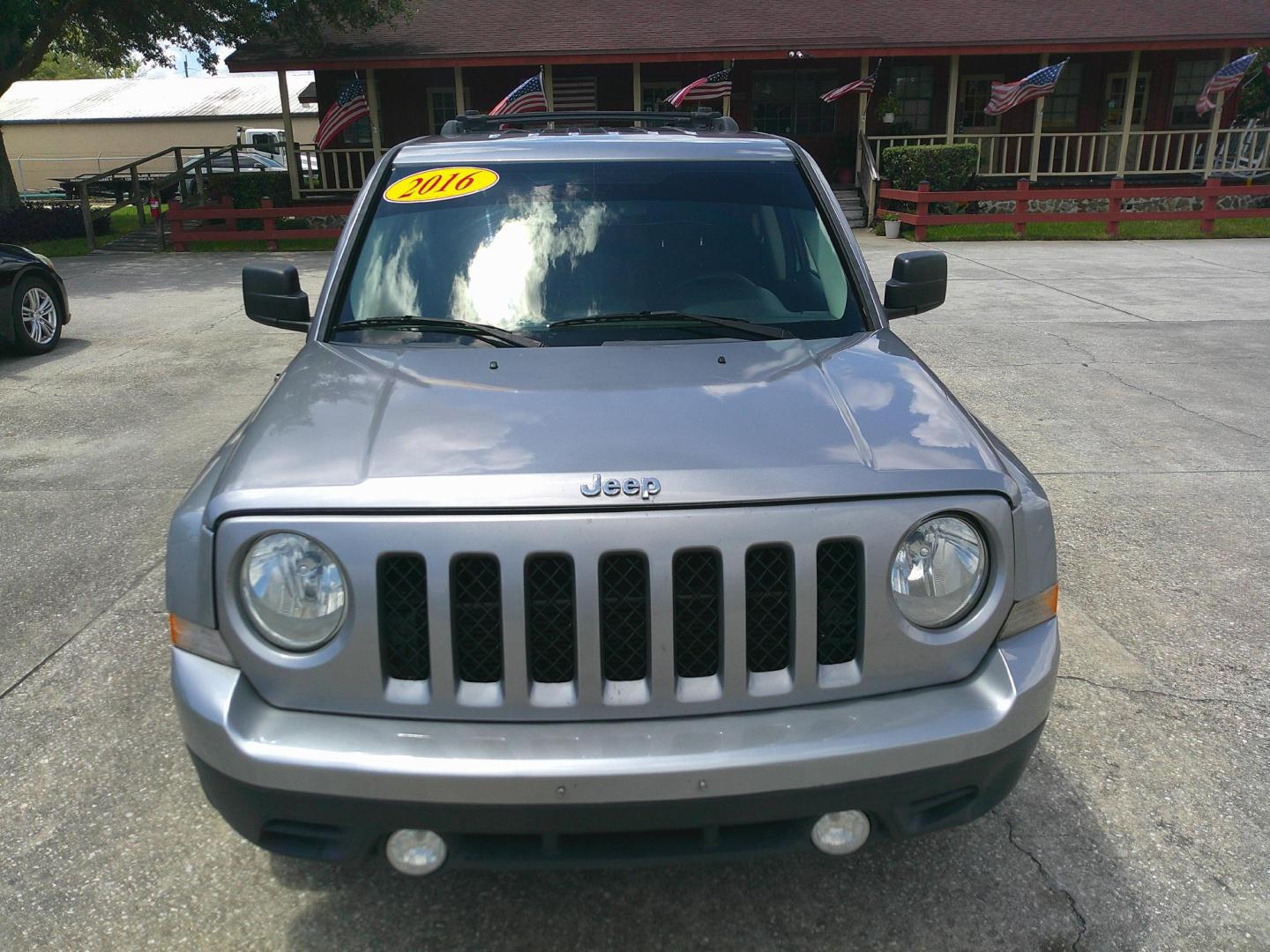 2016 SILVER JEEP PATRIOT SPORT (1C4NJRBB8GD) , located at 390 Hansen Avenue, Orange Park, FL, 32065, (904) 276-7933, 30.130497, -81.787529 - Photo#0