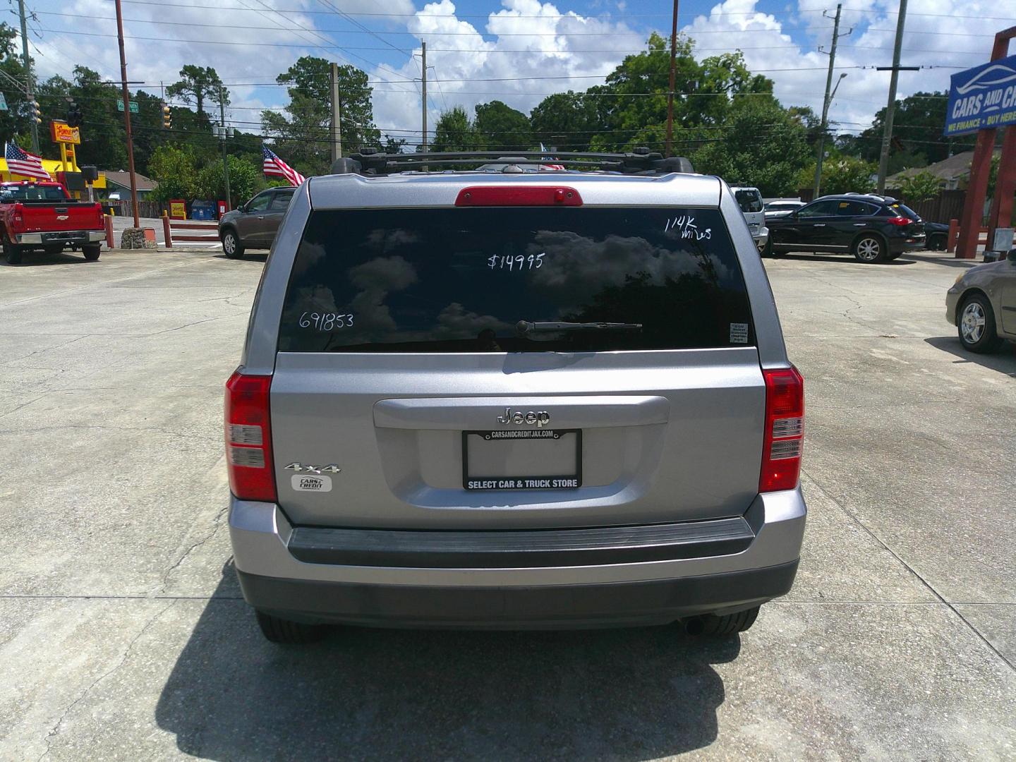 2016 SILVER JEEP PATRIOT SPORT (1C4NJRBB8GD) , located at 390 Hansen Avenue, Orange Park, FL, 32065, (904) 276-7933, 30.130497, -81.787529 - Photo#6