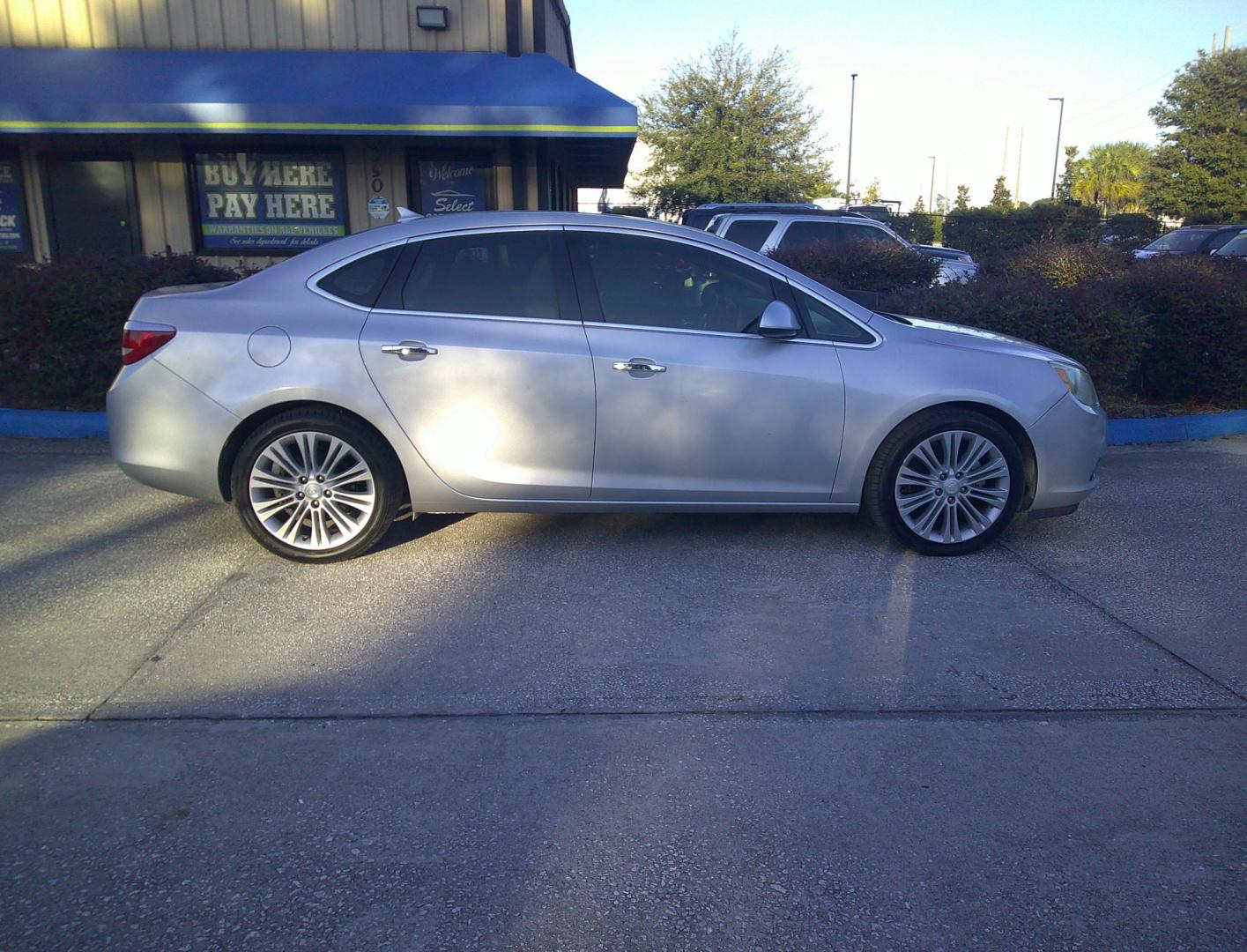 2014 SILVER BUICK VERANO BASE (1G4PP5SK5E4) , located at 390 Hansen Avenue, Orange Park, FL, 32065, (904) 276-7933, 30.130497, -81.787529 - Photo#2