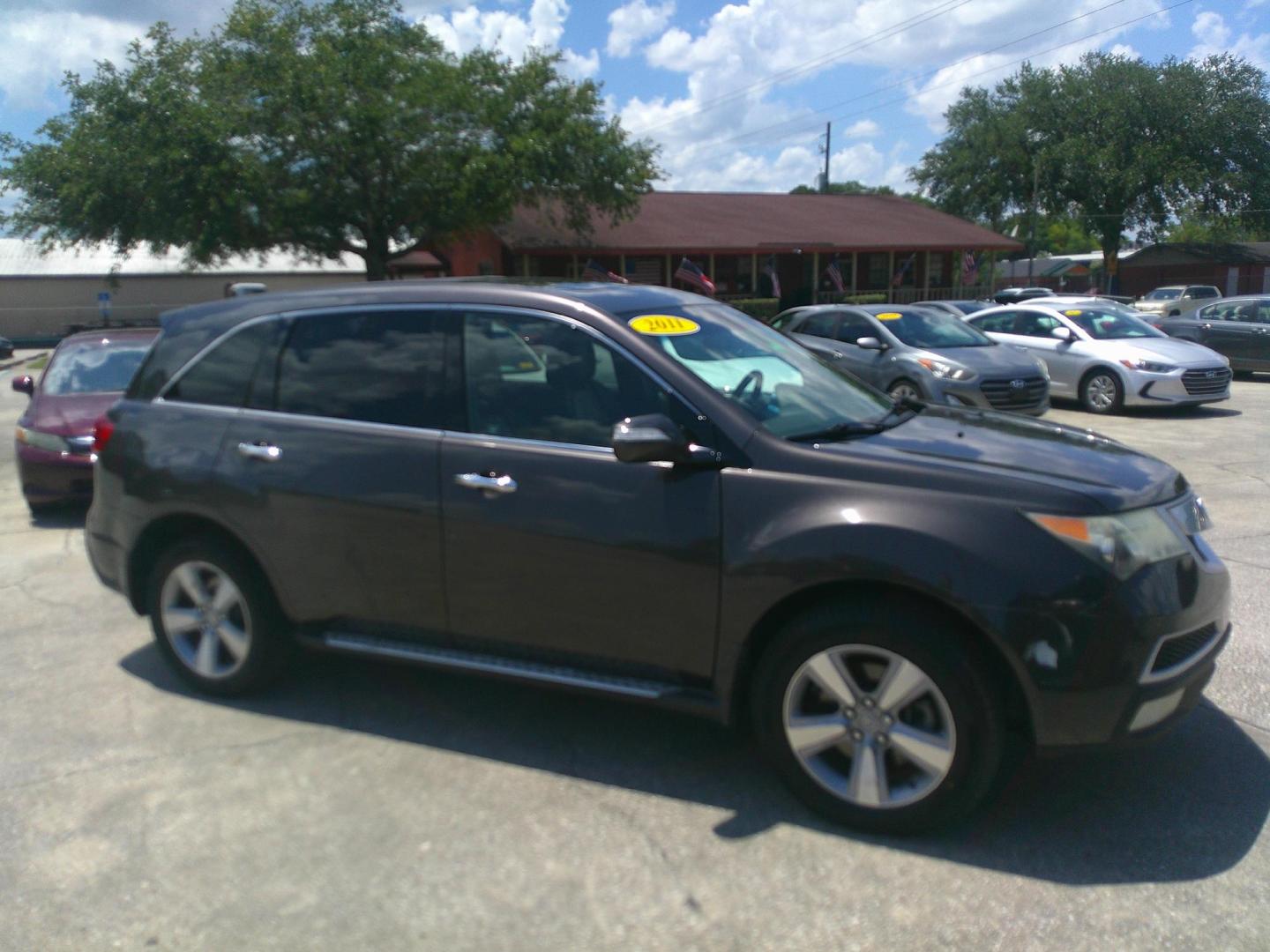 2011 BLACK ACURA MDX BASE (2HNYD2H24BH) , located at 1200 Cassat Avenue, Jacksonville, FL, 32205, (904) 695-1885, 30.302404, -81.731033 - Photo#6