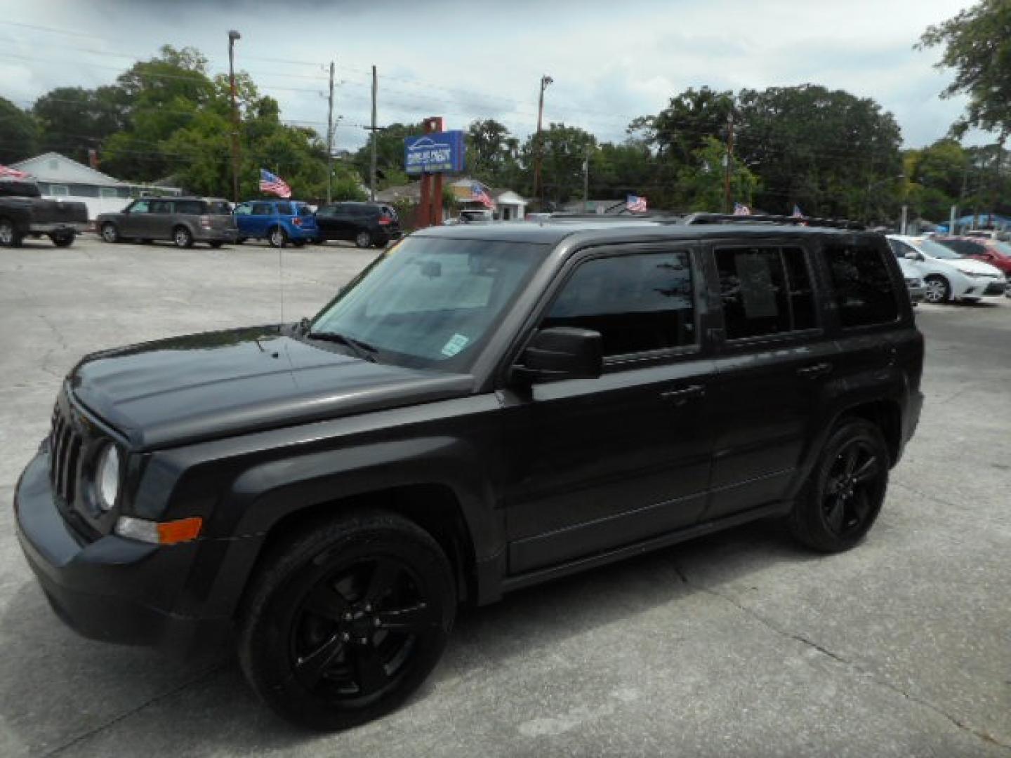 2015 BLACK JEEP PATRIOT (1C4NJPBA0FD) , located at 390 Hansen Avenue, Orange Park, FL, 32065, (904) 276-7933, 30.130497, -81.787529 - Photo#1