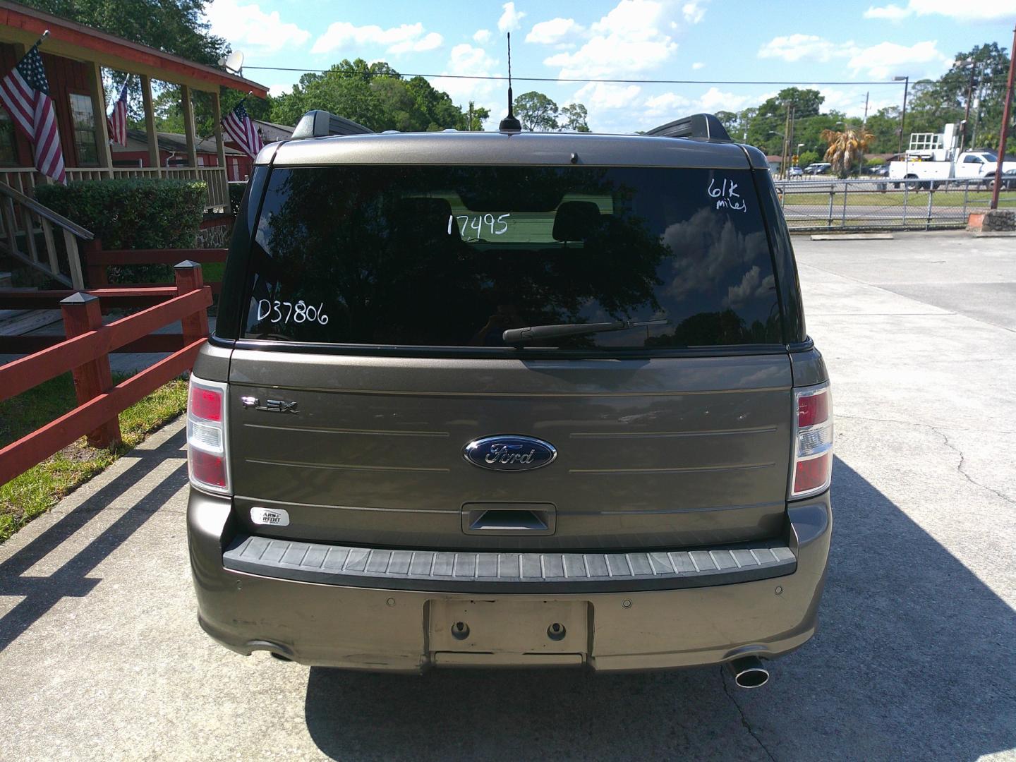 2014 GOLD FORD FLEX (2FMGK5B83EB) , located at 1200 Cassat Avenue, Jacksonville, FL, 32205, (904) 695-1885, 30.302404, -81.731033 - Photo#7