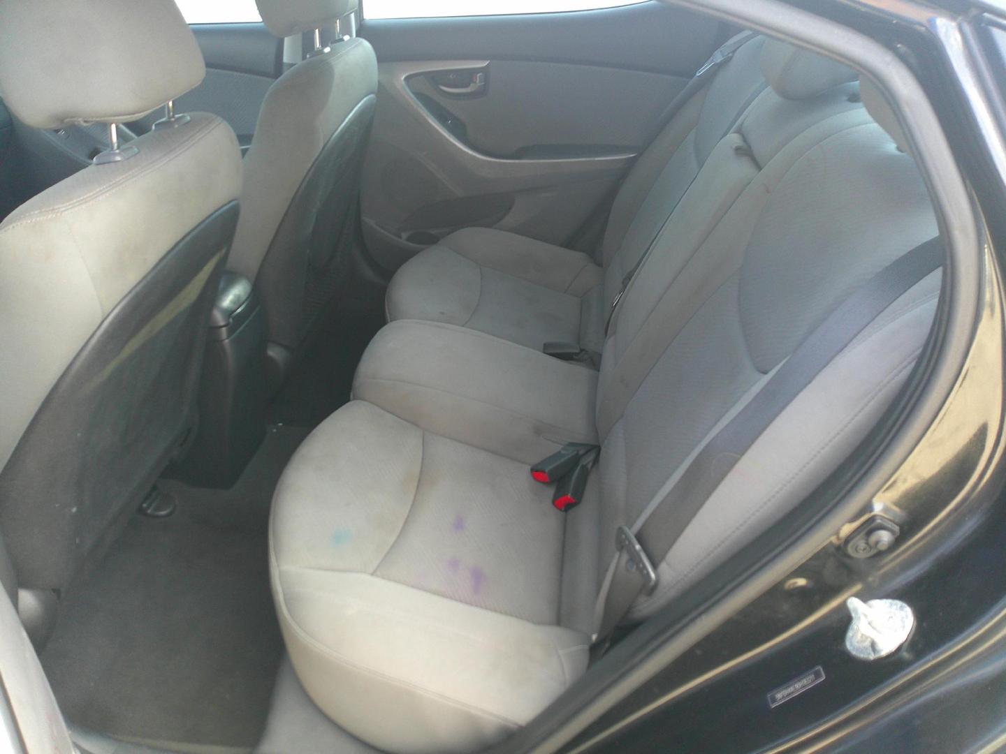 2013 BLACK HYUNDAI ELANTRA GLS; LIMITED (5NPDH4AE9DH) , located at 390 Hansen Avenue, Orange Park, FL, 32065, (904) 276-7933, 30.130497, -81.787529 - Photo#2