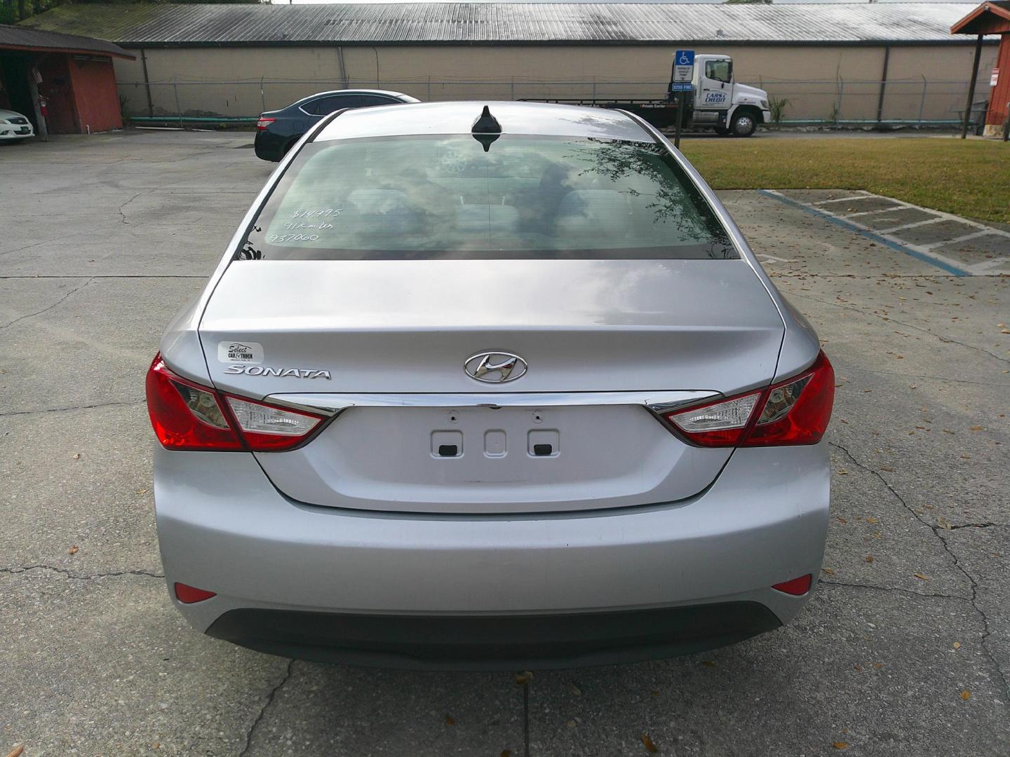 2014 SILVER HYUNDAI SONATA GLS (5NPEB4AC8EH) , located at 390 Hansen Avenue, Orange Park, FL, 32065, (904) 276-7933, 30.130497, -81.787529 - Photo#3