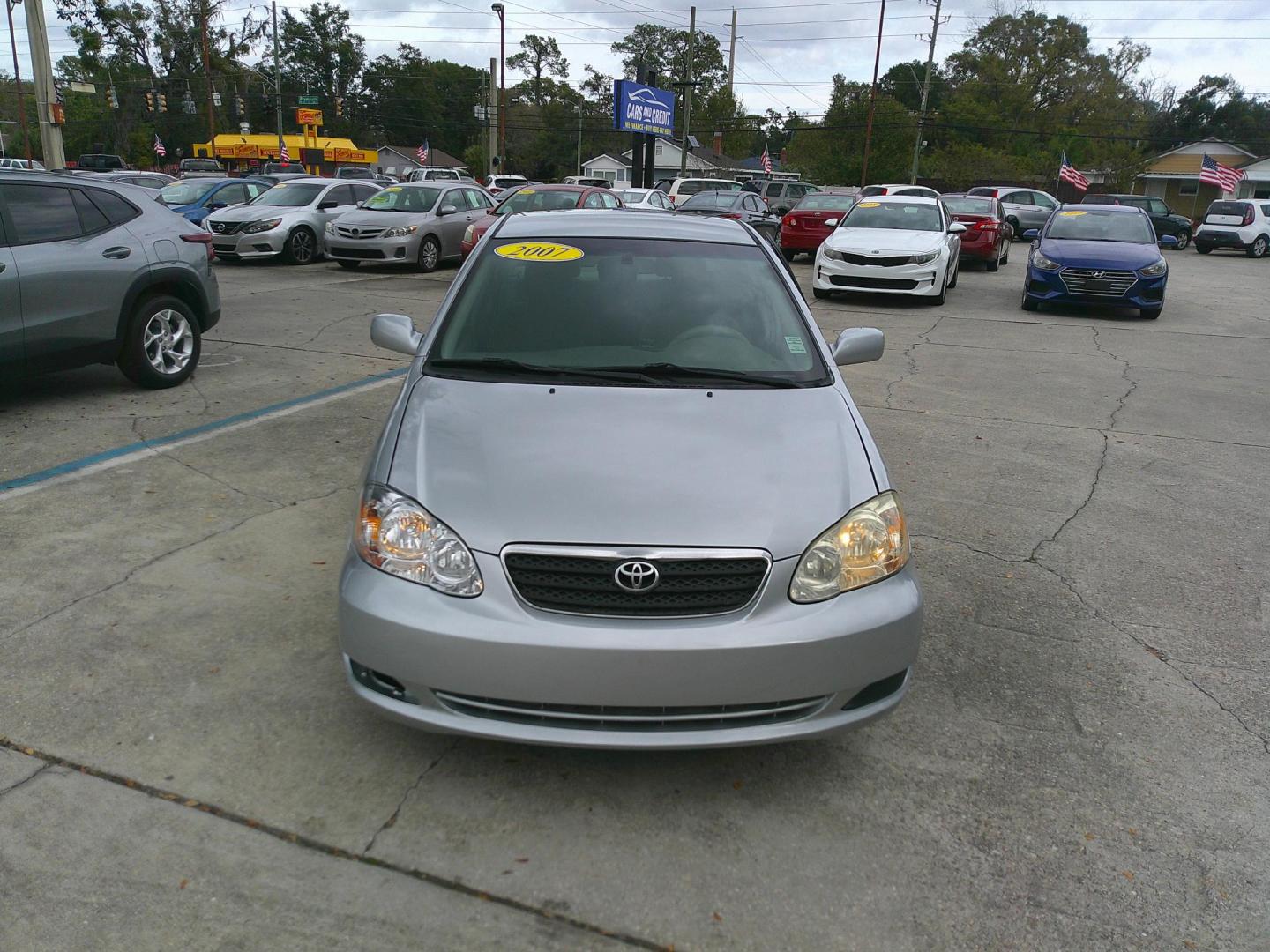 2007 SILVER TOYOTA COROLLA CE; S; LE (1NXBR32EX7Z) , located at 1200 Cassat Avenue, Jacksonville, FL, 32205, (904) 695-1885, 30.302404, -81.731033 - Photo#0