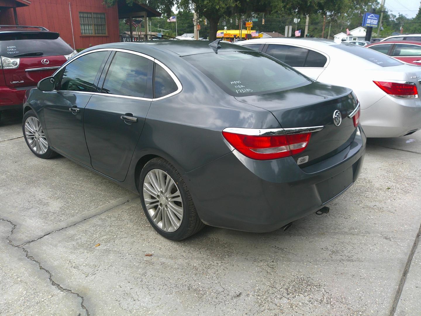 2013 GRAY BUICK VERANO CONVENIENCE (1G4PR5SK5D4) , located at 390 Hansen Avenue, Orange Park, FL, 32065, (904) 276-7933, 30.130497, -81.787529- Photo#4