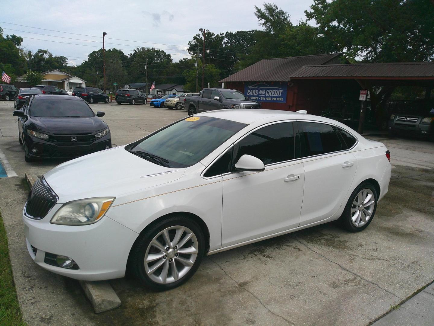 2016 WHITE BUICK VERANO CONVENIENCE (1G4PR5SK9G4) , located at 390 Hansen Avenue, Orange Park, FL, 32065, (904) 276-7933, 30.130497, -81.787529 - Photo#1