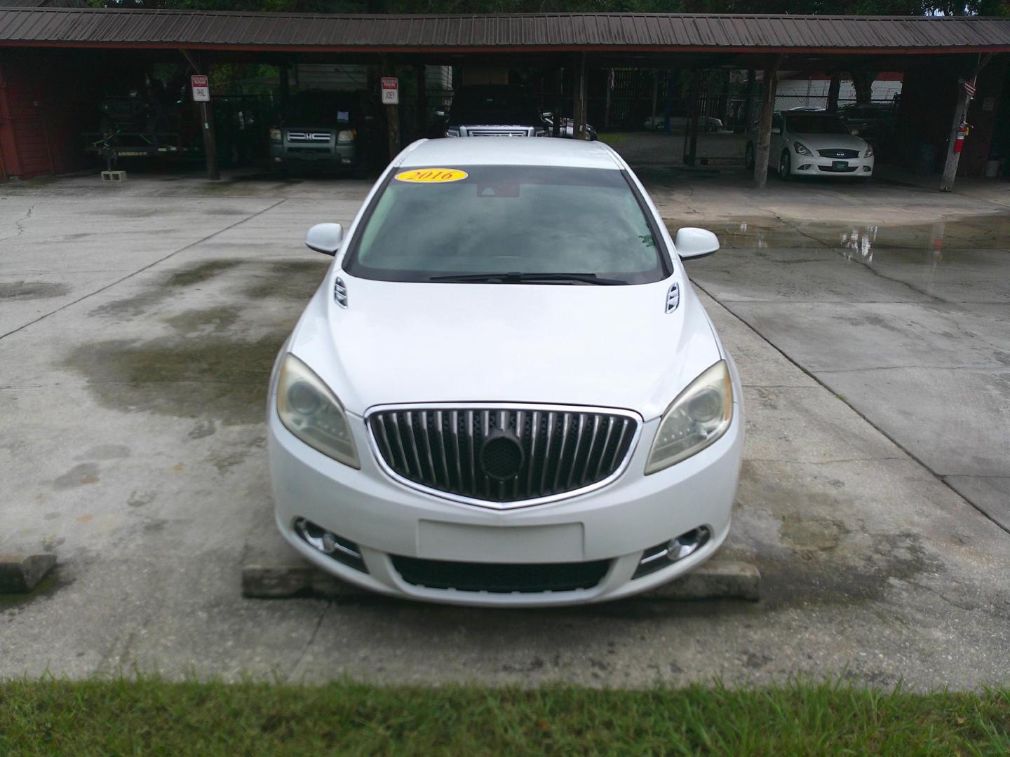 2016 WHITE BUICK VERANO CONVENIENCE (1G4PR5SK9G4) , located at 390 Hansen Avenue, Orange Park, FL, 32065, (904) 276-7933, 30.130497, -81.787529 - Photo#0