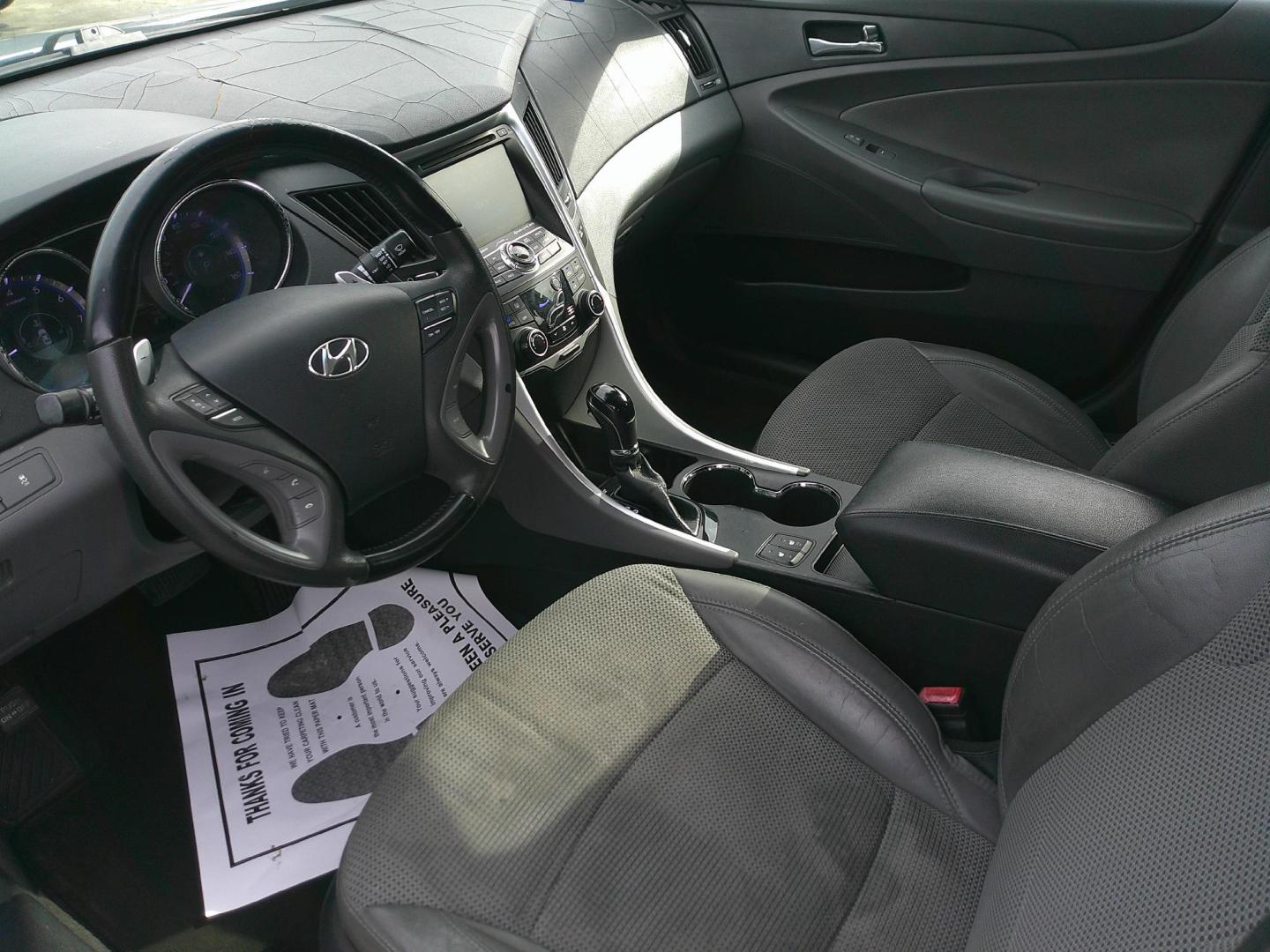 2013 SILVER HYUNDAI SONATA LIMITED; SE (5NPEC4AB8DH) , located at 10405 Abercorn Street, Savannah, GA, 31419, (912) 921-8965, 31.988262, -81.131760 - Photo#1