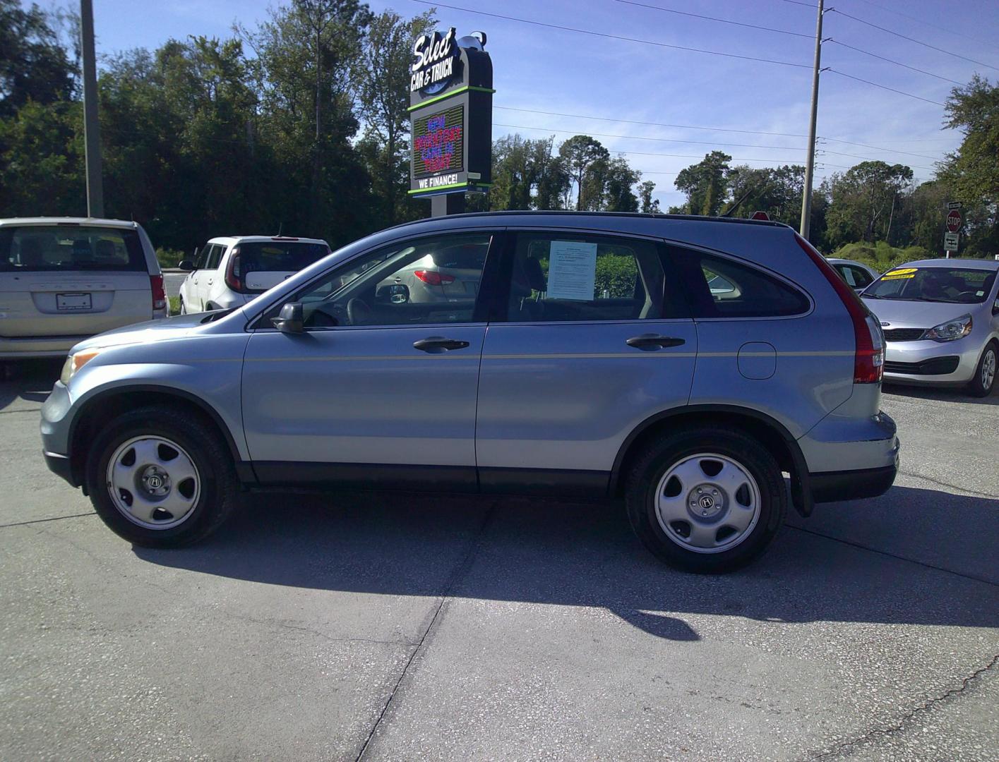 2010 BLUE HONDA CR-V LX (JHLRE3H32AC) , located at 390 Hansen Avenue, Orange Park, FL, 32065, (904) 276-7933, 30.130497, -81.787529 - Photo#4