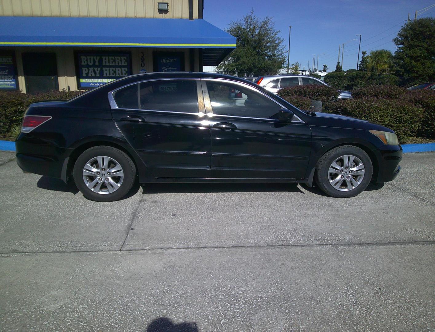 2012 BLACK HONDA ACCORD SE (1HGCP2F67CA) , located at 390 Hansen Avenue, Orange Park, FL, 32065, (904) 276-7933, 30.130497, -81.787529 - Photo#2