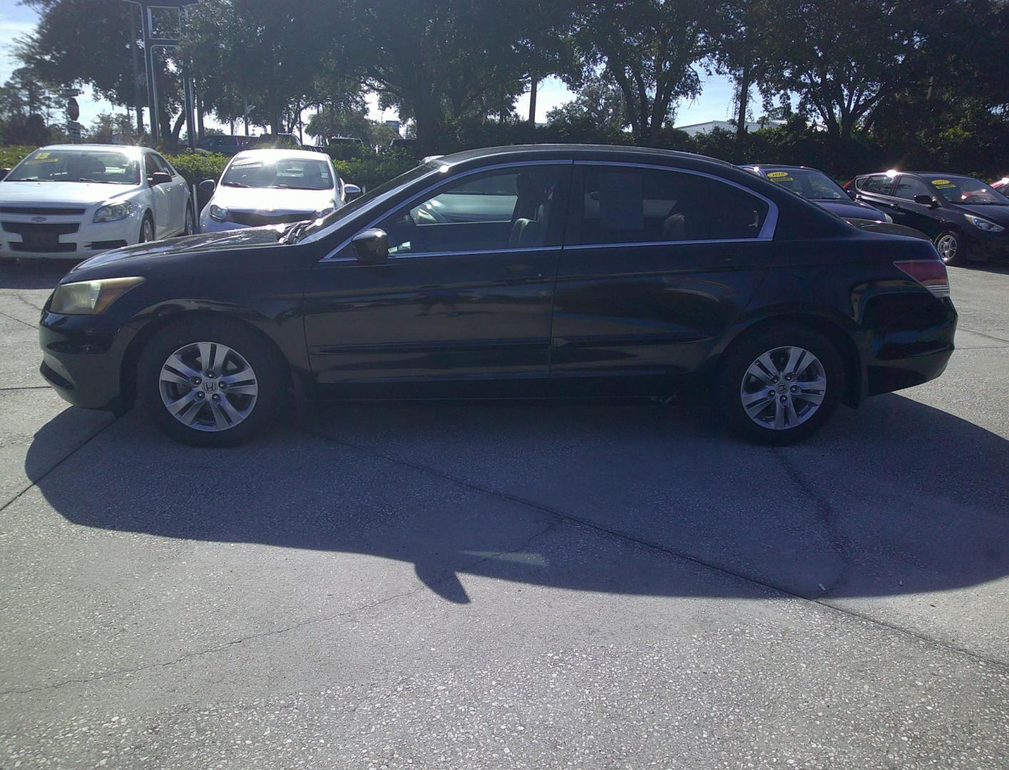 2012 BLACK HONDA ACCORD SE (1HGCP2F67CA) , located at 390 Hansen Avenue, Orange Park, FL, 32065, (904) 276-7933, 30.130497, -81.787529 - Photo#4
