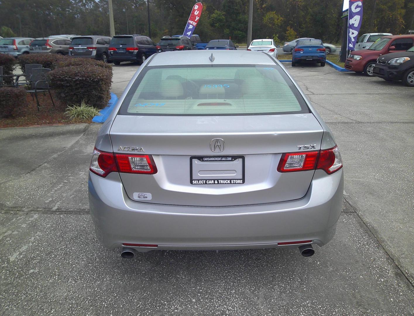 2010 SILVER ACURA TSX BASE (JH4CU2F65AC) , located at 1200 Cassat Avenue, Jacksonville, FL, 32205, (904) 695-1885, 30.302404, -81.731033 - Photo#5