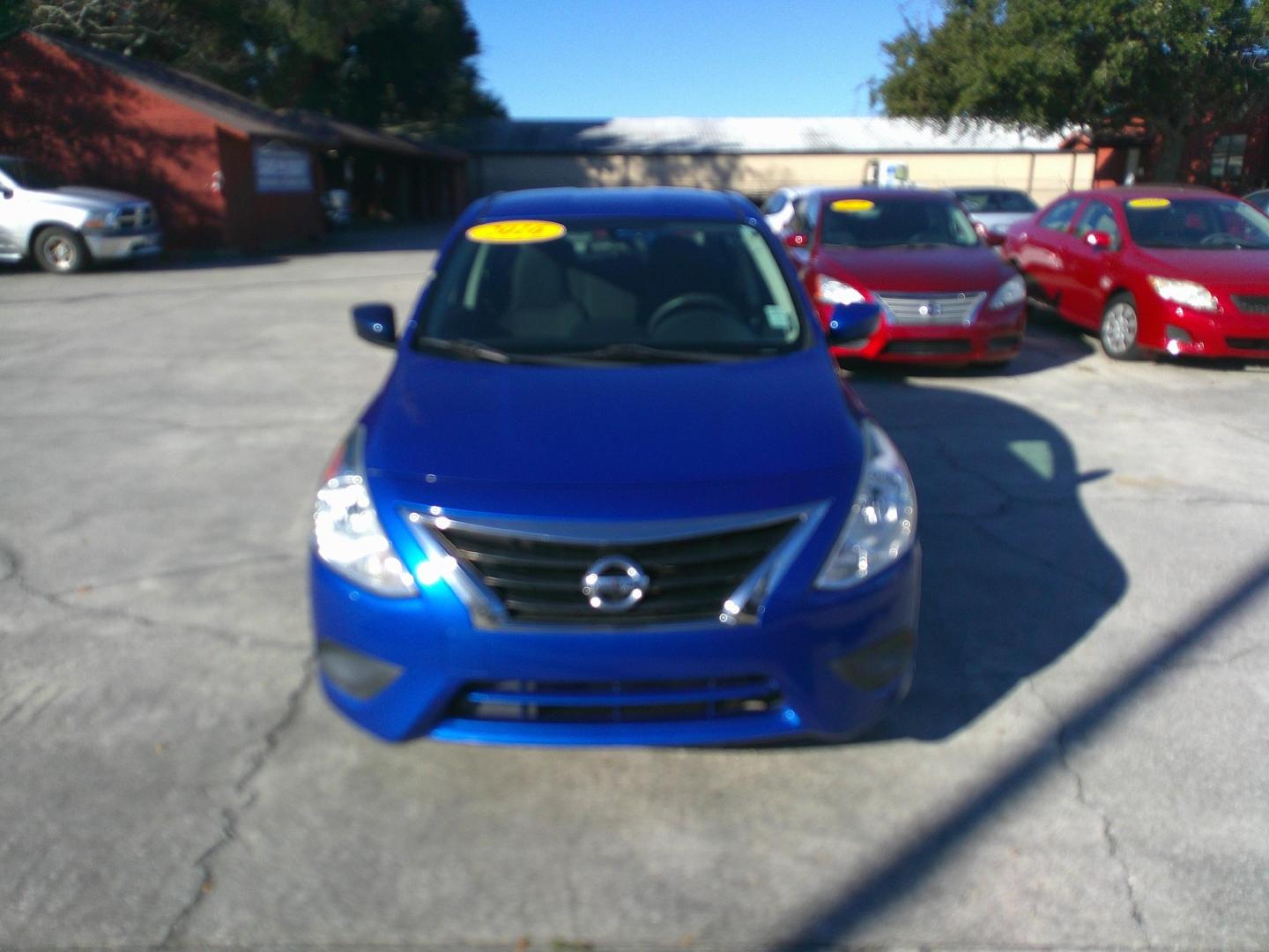 2016 BLUE NISSAN VERSA S; SL; SV (3N1CN7APXGL) , located at 390 Hansen Avenue, Orange Park, FL, 32065, (904) 276-7933, 30.130497, -81.787529 - Photo#0