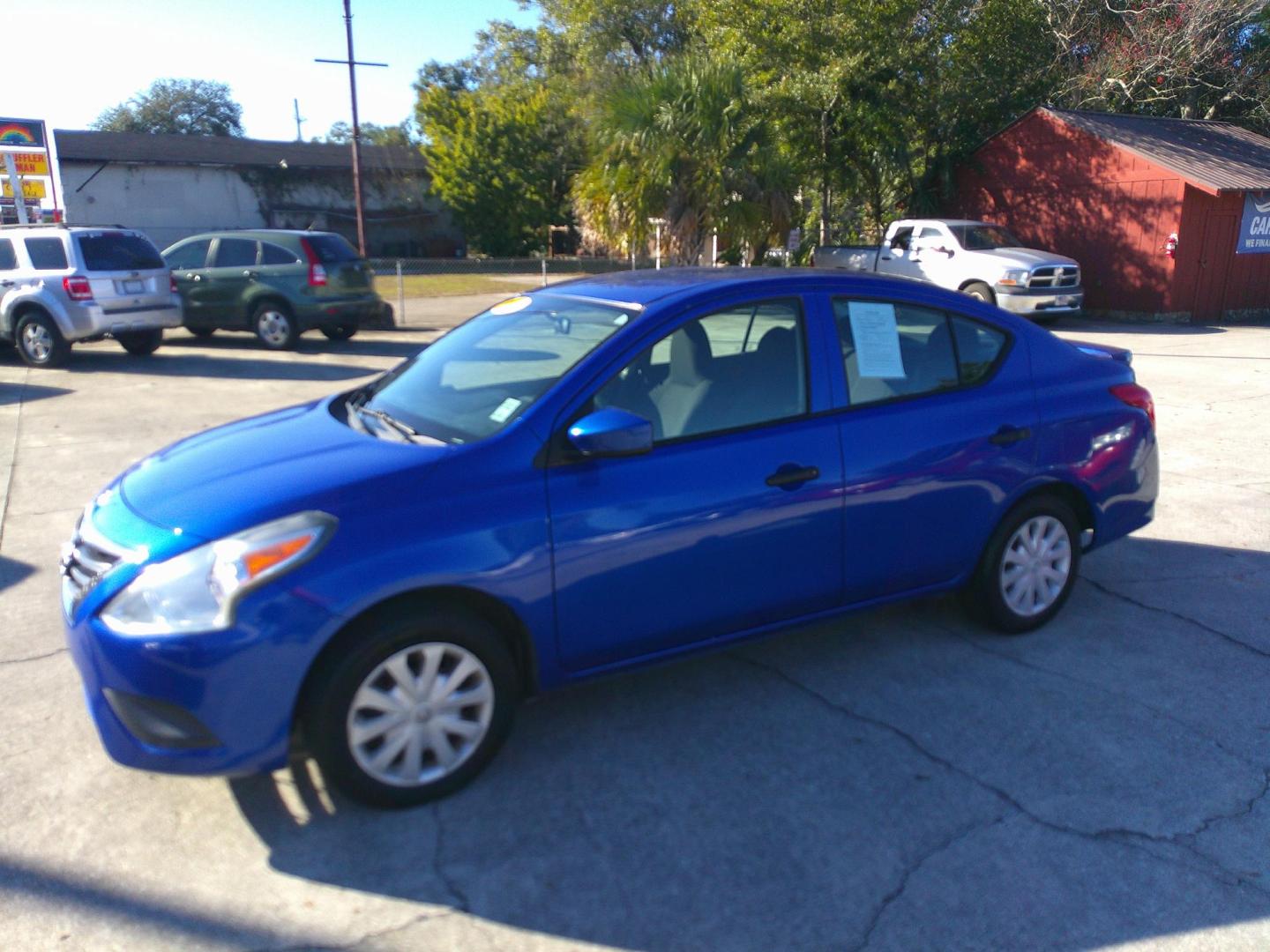 2016 BLUE NISSAN VERSA S; SL; SV (3N1CN7APXGL) , located at 390 Hansen Avenue, Orange Park, FL, 32065, (904) 276-7933, 30.130497, -81.787529 - Photo#2