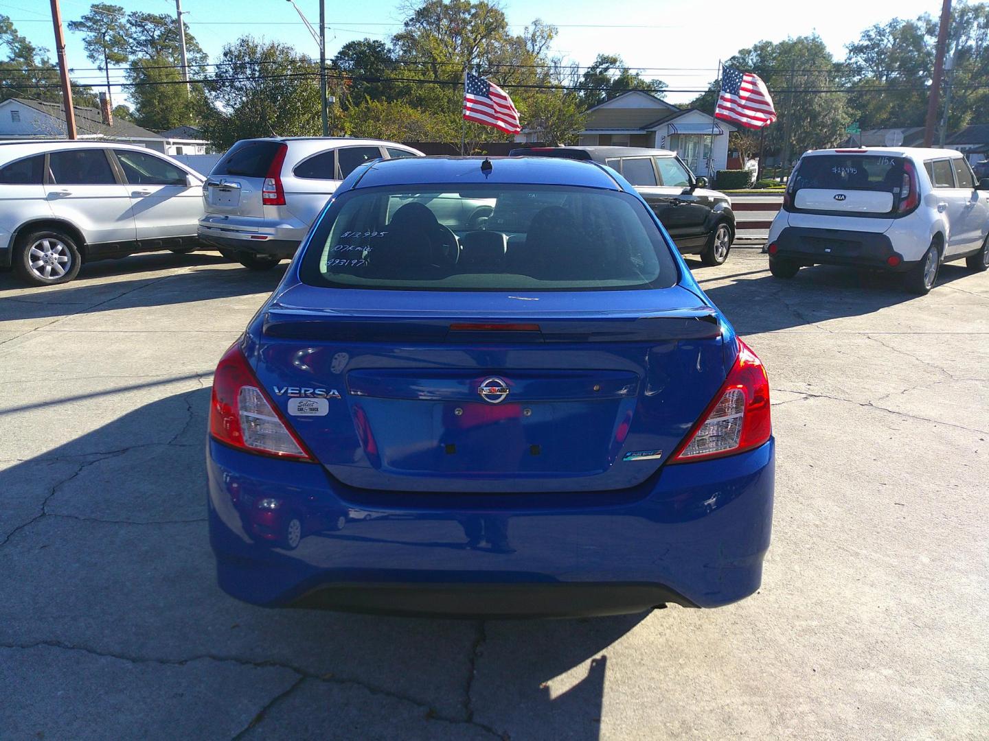 2016 BLUE NISSAN VERSA S; SL; SV (3N1CN7APXGL) , located at 390 Hansen Avenue, Orange Park, FL, 32065, (904) 276-7933, 30.130497, -81.787529 - Photo#5