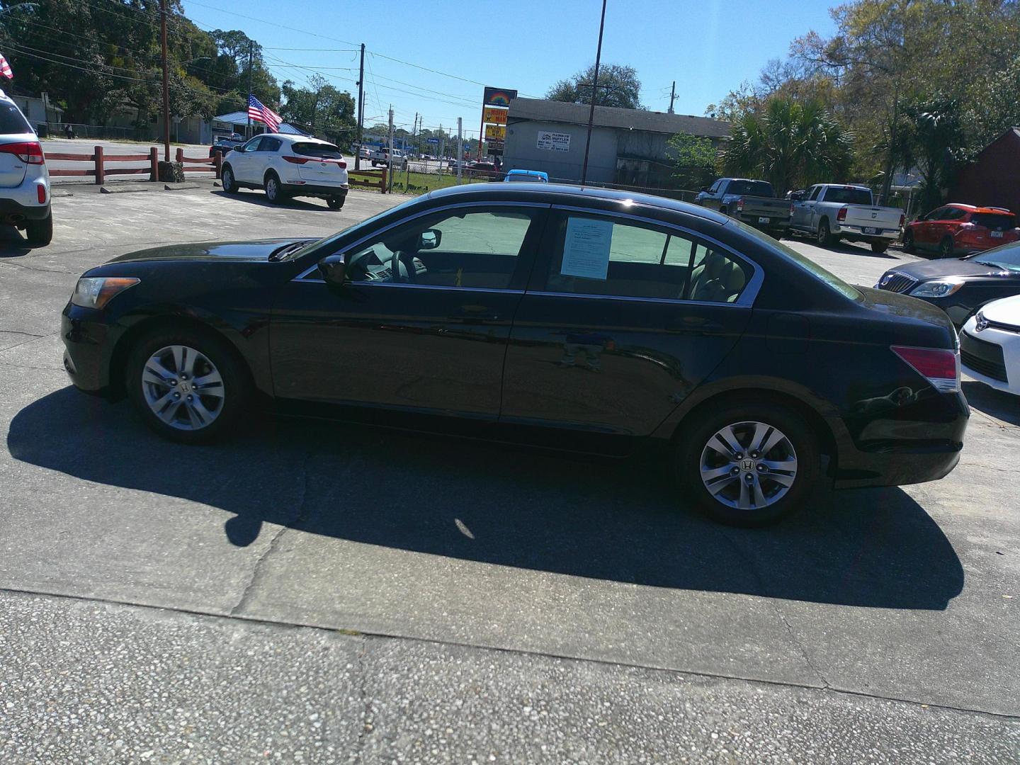 2011 BLACK HONDA ACCORD LX (1HGCP2F30BA) , located at 10405 Abercorn Street, Savannah, GA, 31419, (912) 921-8965, 31.988262, -81.131760 - Photo#1