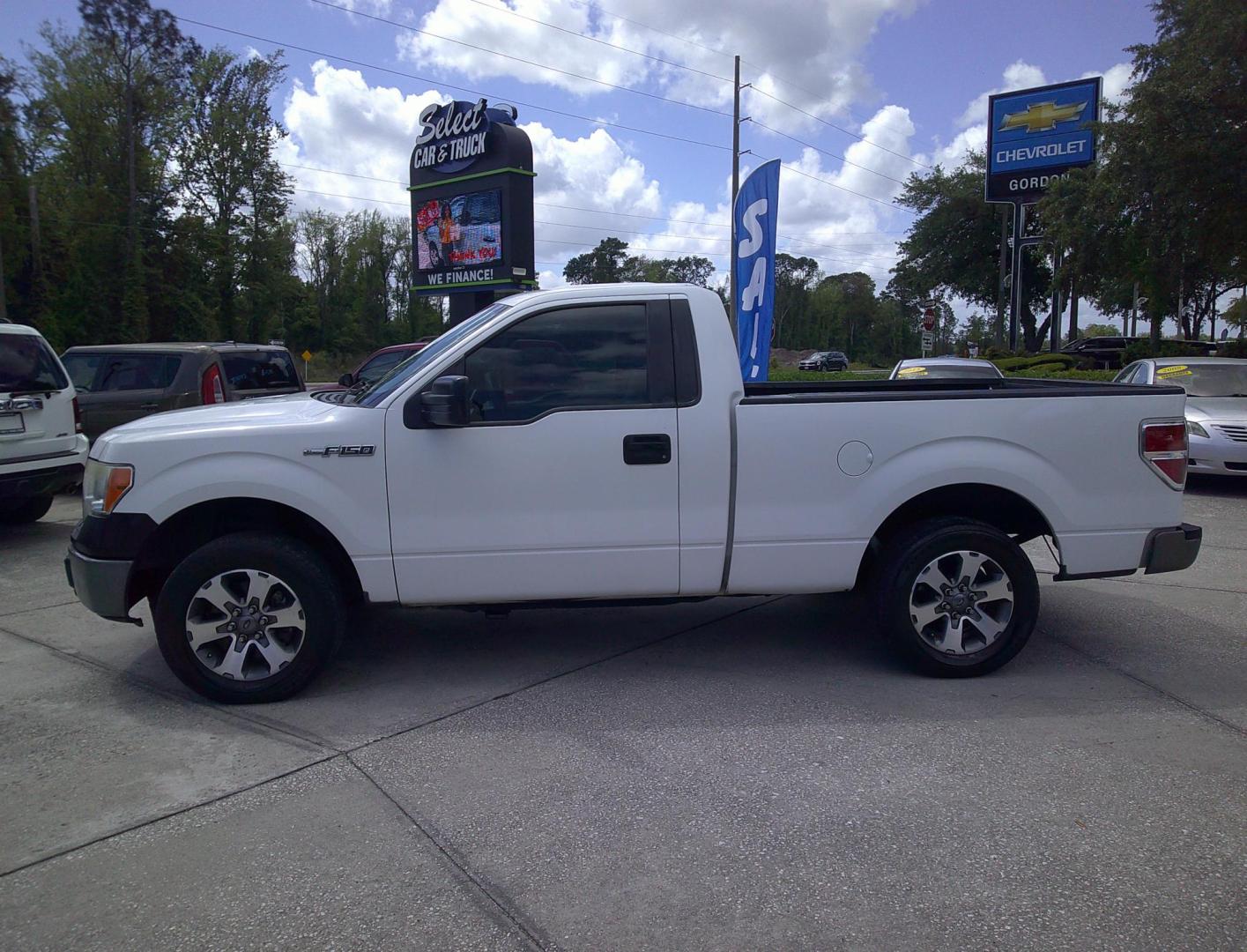 2014 WHITE FORD F-150 STX; XL; XLT (1FTMF1CF9EF) , located at 390 Hansen Avenue, Orange Park, FL, 32065, (904) 276-7933, 30.130497, -81.787529 - Photo#1