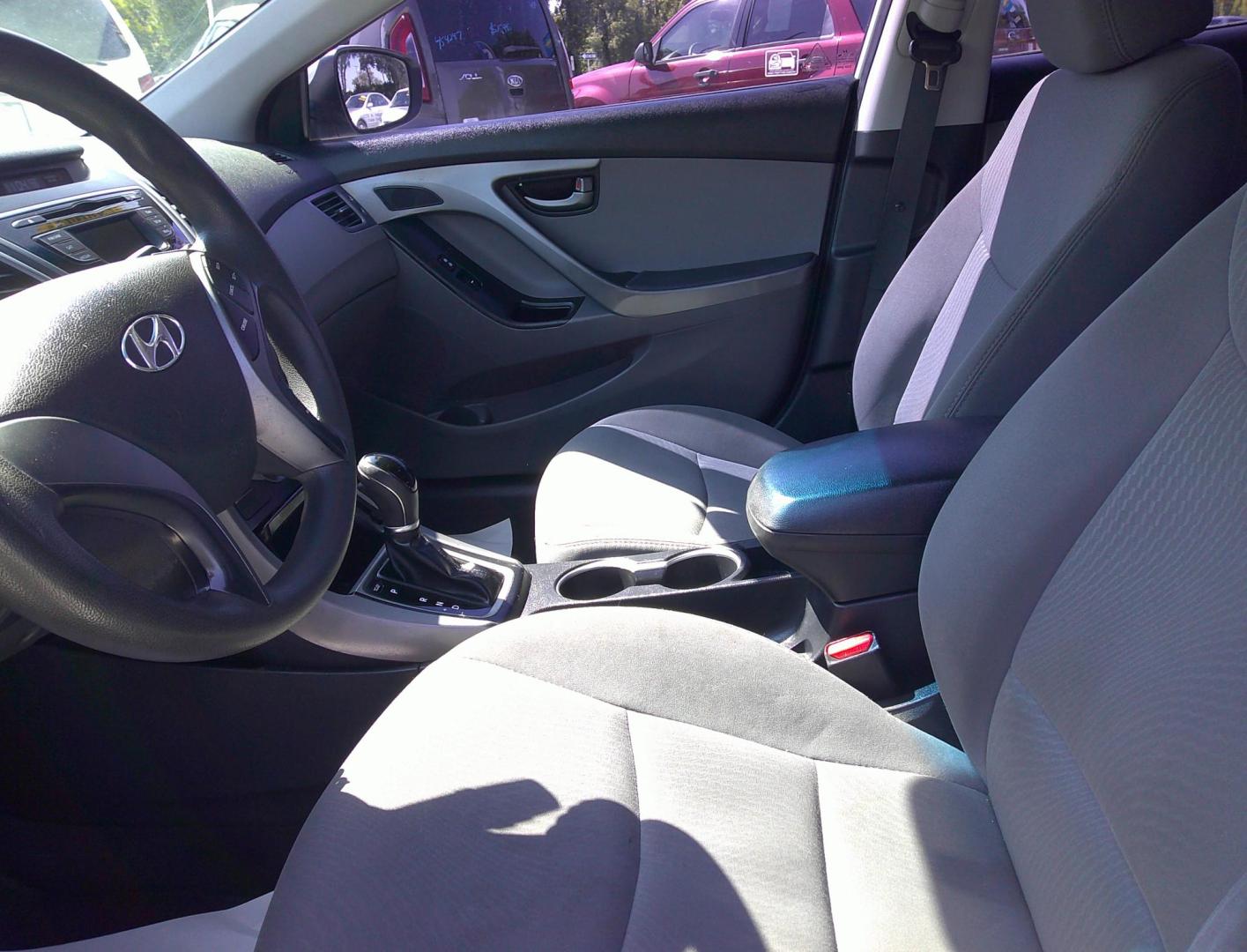 2015 WHITE HYUNDAI ELANTRA GLS; LIMITED (5NPDH4AE6FH) , located at 390 Hansen Avenue, Orange Park, FL, 32065, (904) 276-7933, 30.130497, -81.787529 - Photo#3