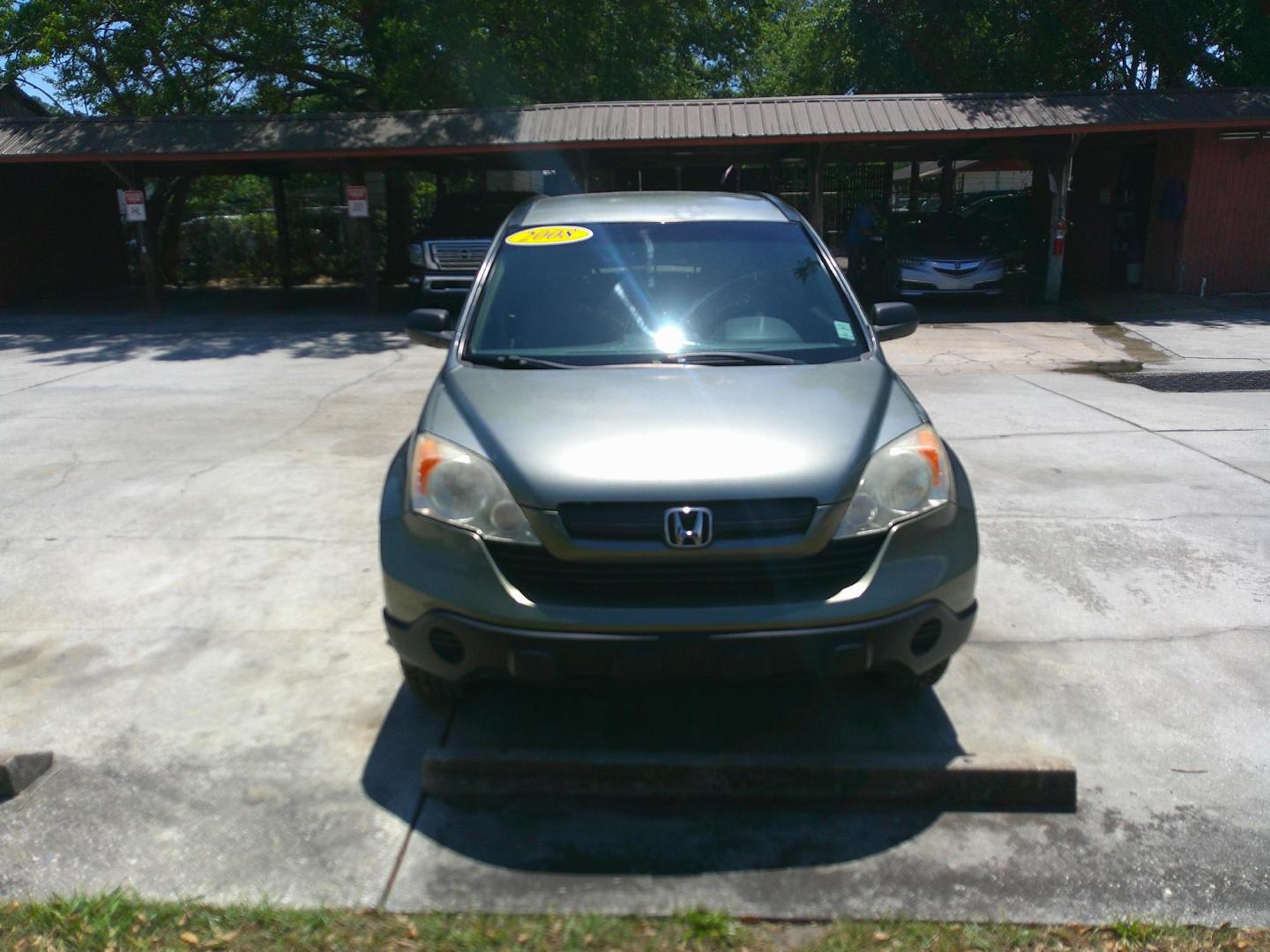2008 GREEN HONDA CR-V LX (JHLRE38358C) , located at 1200 Cassat Avenue, Jacksonville, FL, 32205, (904) 695-1885, 30.302404, -81.731033 - Photo#0