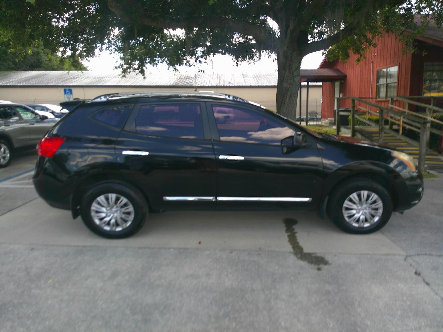 2014 BLACK NISSAN ROGUE SELECT S (JN8AS5MT3EW) , located at 390 Hansen Avenue, Orange Park, FL, 32065, (904) 276-7933, 30.130497, -81.787529- Photo#4