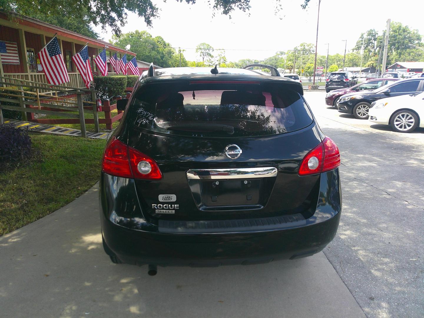 2014 BLACK NISSAN ROGUE SELECT S (JN8AS5MT3EW) , located at 390 Hansen Avenue, Orange Park, FL, 32065, (904) 276-7933, 30.130497, -81.787529- Photo#3