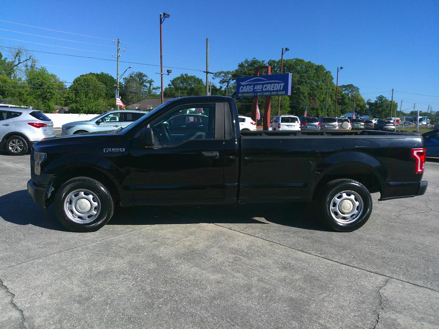 2016 BLACK FORD F-150 STX; XL; XLT (1FTMF1C81GK) , located at 10405 Abercorn Street, Savannah, GA, 31419, (912) 921-8965, 31.988262, -81.131760 - Photo#2