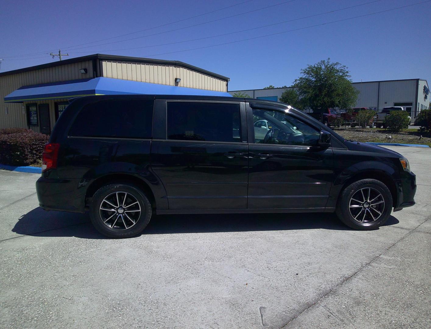 2014 BLACK DODGE GRAND CARAVAN SXT (2C4RDGCG0ER) , located at 390 Hansen Avenue, Orange Park, FL, 32065, (904) 276-7933, 30.130497, -81.787529 - Photo#2