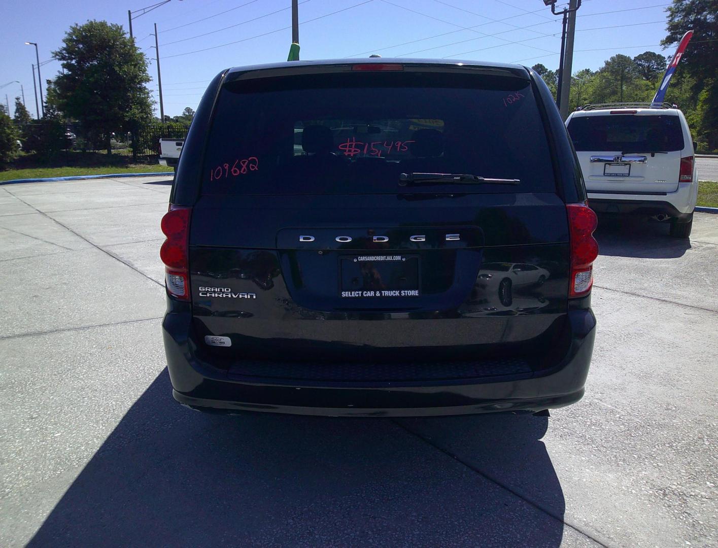 2014 BLACK DODGE GRAND CARAVAN SXT (2C4RDGCG0ER) , located at 390 Hansen Avenue, Orange Park, FL, 32065, (904) 276-7933, 30.130497, -81.787529 - Photo#4