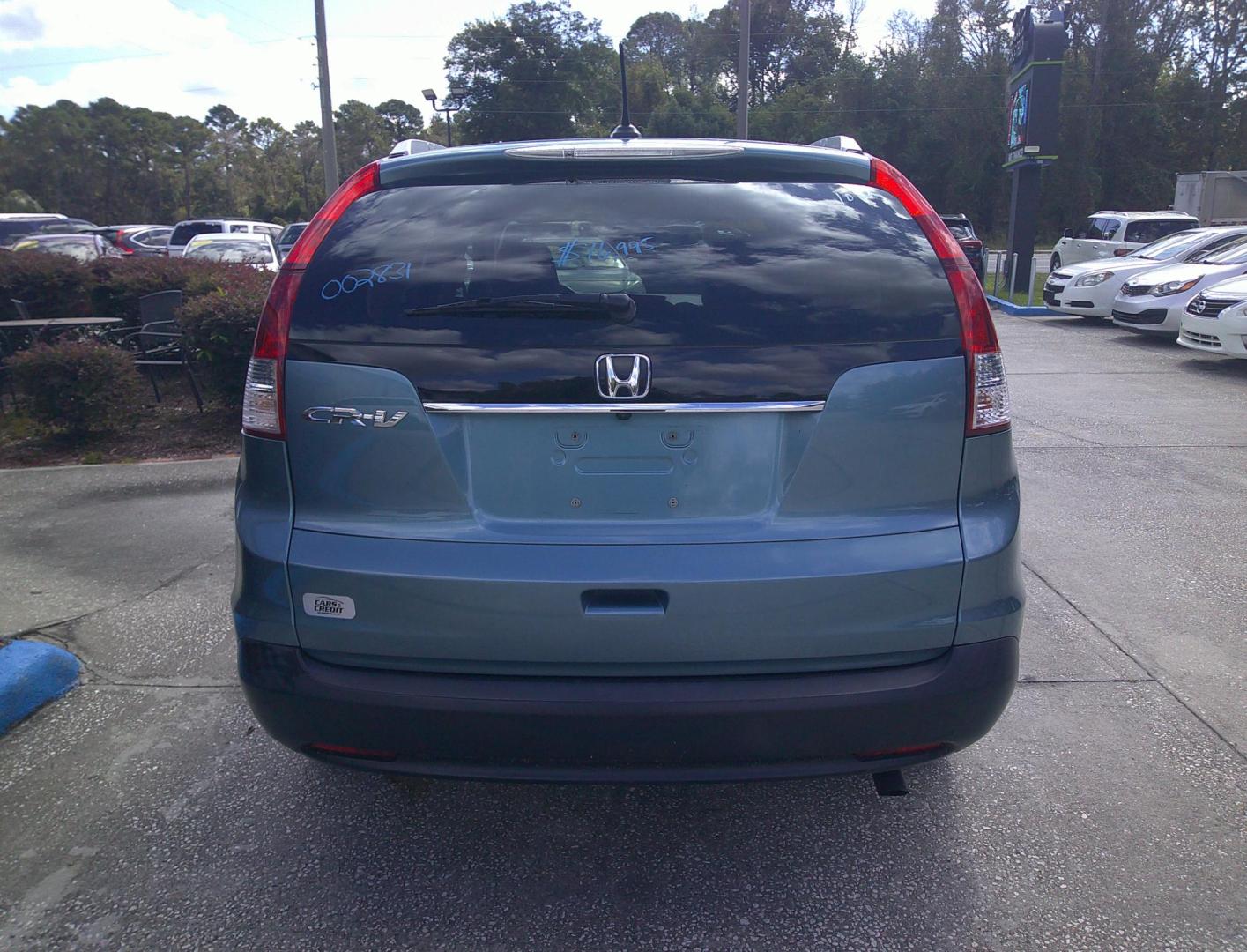 2013 BLUE HONDA CR-V EX-L (5J6RM3H70DL) , located at 390 Hansen Avenue, Orange Park, FL, 32065, (904) 276-7933, 30.130497, -81.787529 - Photo#3