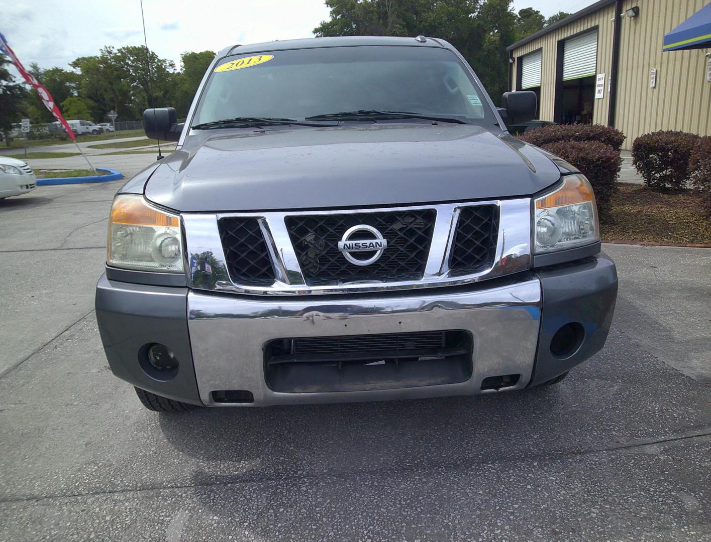 2013 GRY NISSAN TITAN S; SL; SV (1N6BA0ED8DN) , located at 1200 Cassat Avenue, Jacksonville, FL, 32205, (904) 695-1885, 30.302404, -81.731033 - Photo#0