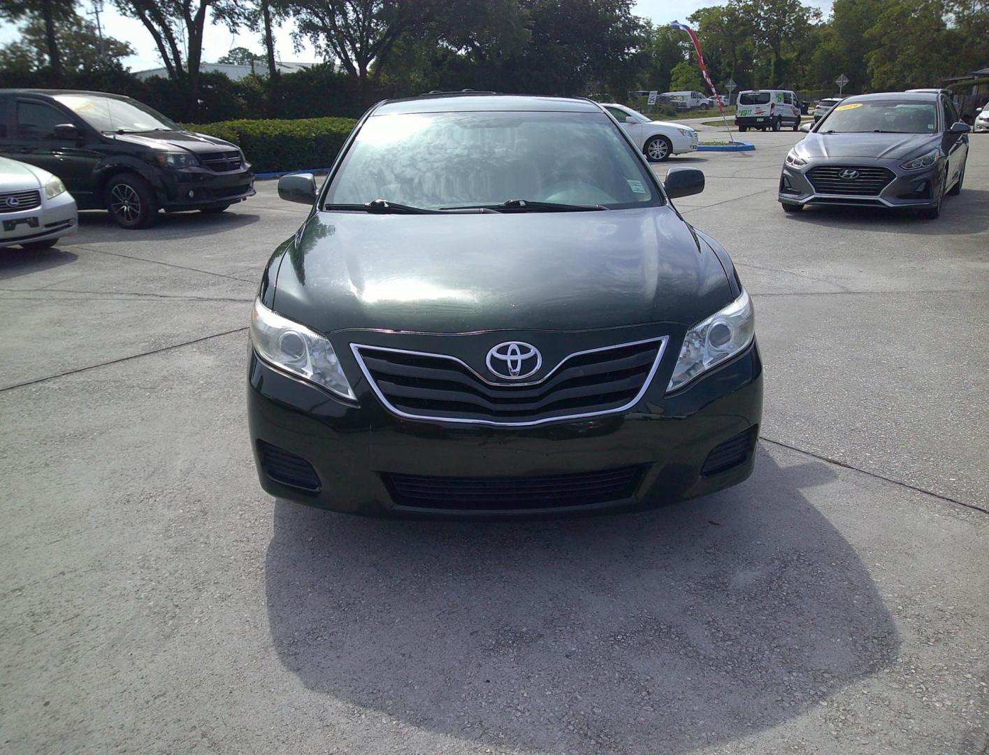 2010 GREEN TOYOTA CAMRY BASE; SE; LE; (4T1BF3EK1AU) , located at 10405 Abercorn Street, Savannah, GA, 31419, (912) 921-8965, 31.988262, -81.131760 - Photo#0
