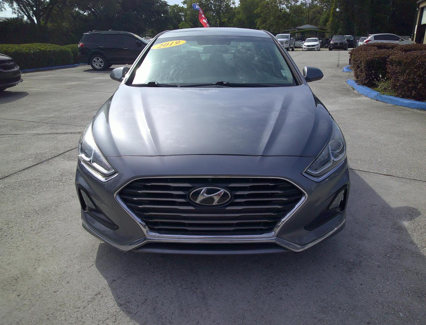 2019 GRAY HYUNDAI SONATA SE (5NPE24AF4KH) , located at 390 Hansen Avenue, Orange Park, FL, 32065, (904) 276-7933, 30.130497, -81.787529 - Photo#0