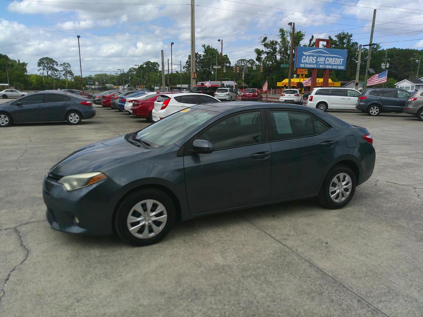 2016 BLACK TOYOTA COROLLA S; LE; L (5YFBURHE7GP) , located at 1200 Cassat Avenue, Jacksonville, FL, 32205, (904) 695-1885, 30.302404, -81.731033 - Photo#1