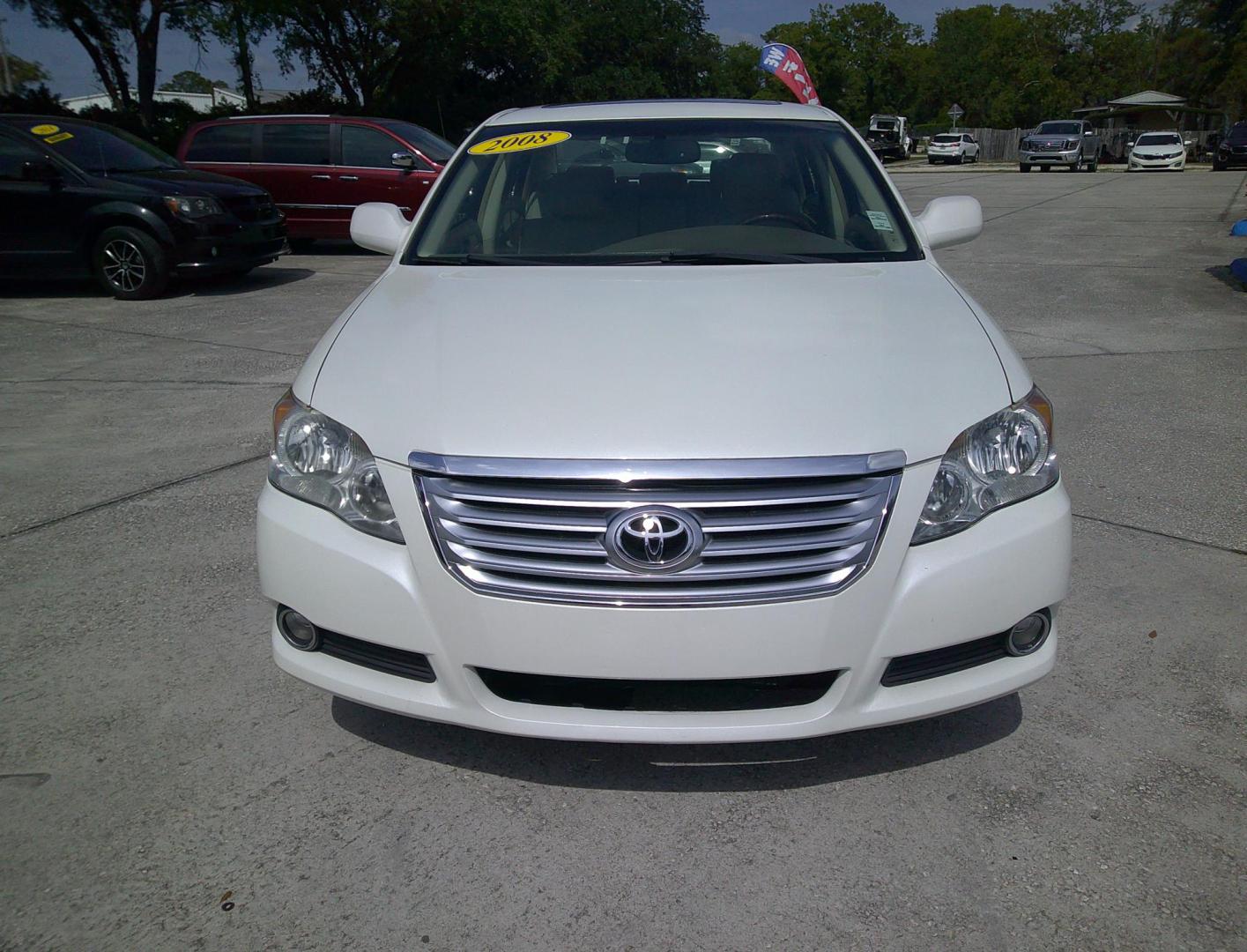 2008 WHITE TOYOTA AVALON XL; LIMITED; (4T1BK36BX8U) , located at 390 Hansen Avenue, Orange Park, FL, 32065, (904) 276-7933, 30.130497, -81.787529 - Photo#0