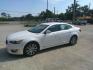 2015 WHITE KIA CADENZA EX (KNALN4D74F5) , located at 1200 Cassat Avenue, Jacksonville, FL, 32205, (904) 695-1885, 30.302404, -81.731033 - Photo#1