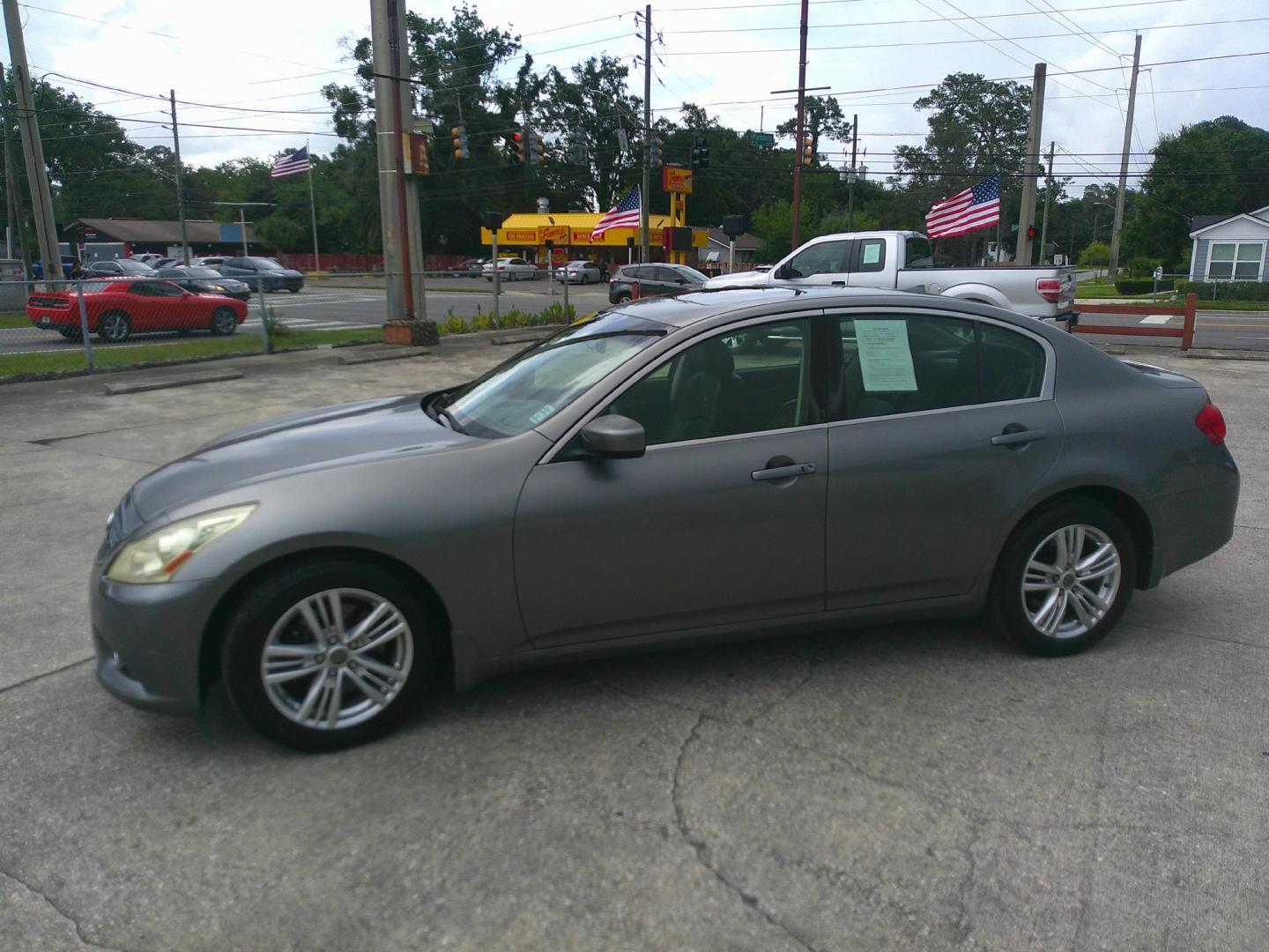 2011 GRAY INFINITI G37X BASE (JN1CV6AR5BM) , located at 1200 Cassat Avenue, Jacksonville, FL, 32205, (904) 695-1885, 30.302404, -81.731033 - Photo#1