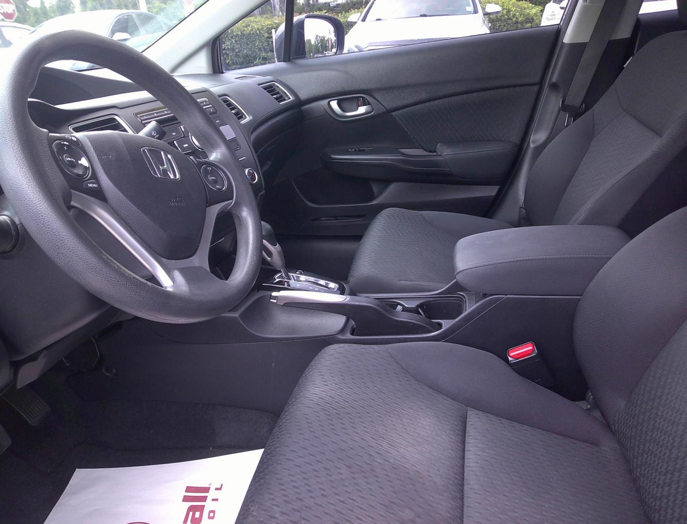 2014 BLACK HONDA CIVIC LX (19XFB2F56EE) , located at 390 Hansen Avenue, Orange Park, FL, 32065, (904) 276-7933, 30.130497, -81.787529 - Photo#1
