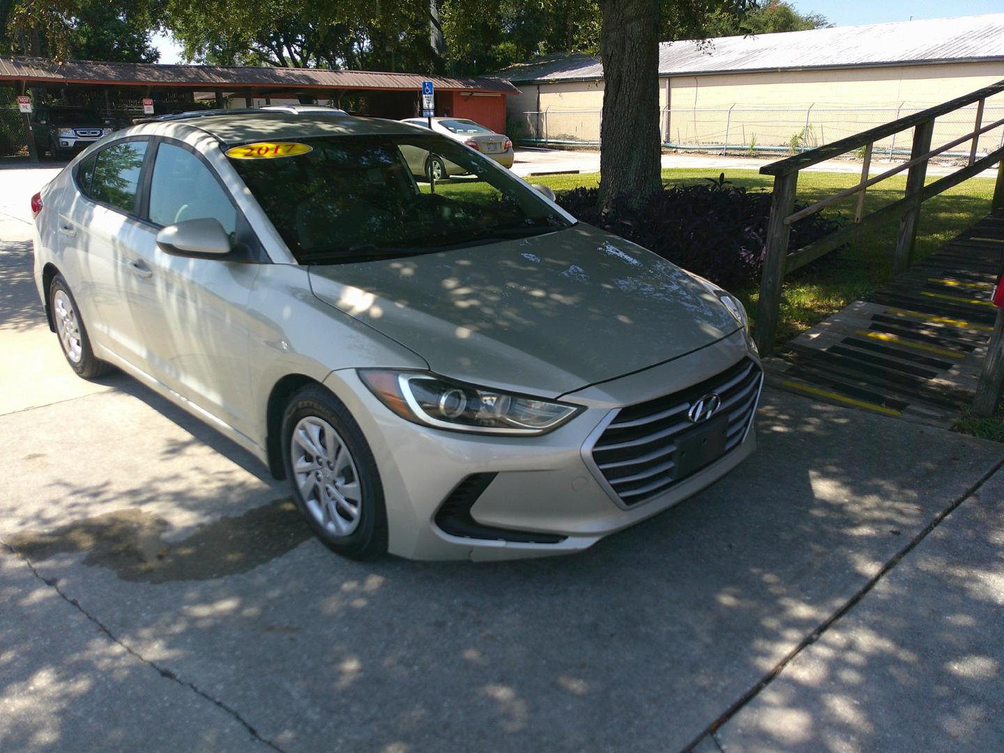 2017 TAN HYUNDAI ELANTRA LIMITED; SE (KMHD74LF7HU) , located at 390 Hansen Avenue, Orange Park, FL, 32065, (904) 276-7933, 30.130497, -81.787529- Photo#0