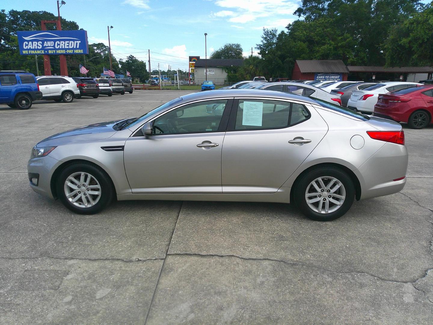2012 SILVER KIA OPTIMA LX (KNAGM4A76C5) , located at 1200 Cassat Avenue, Jacksonville, FL, 32205, (904) 695-1885, 30.302404, -81.731033 - Photo#1