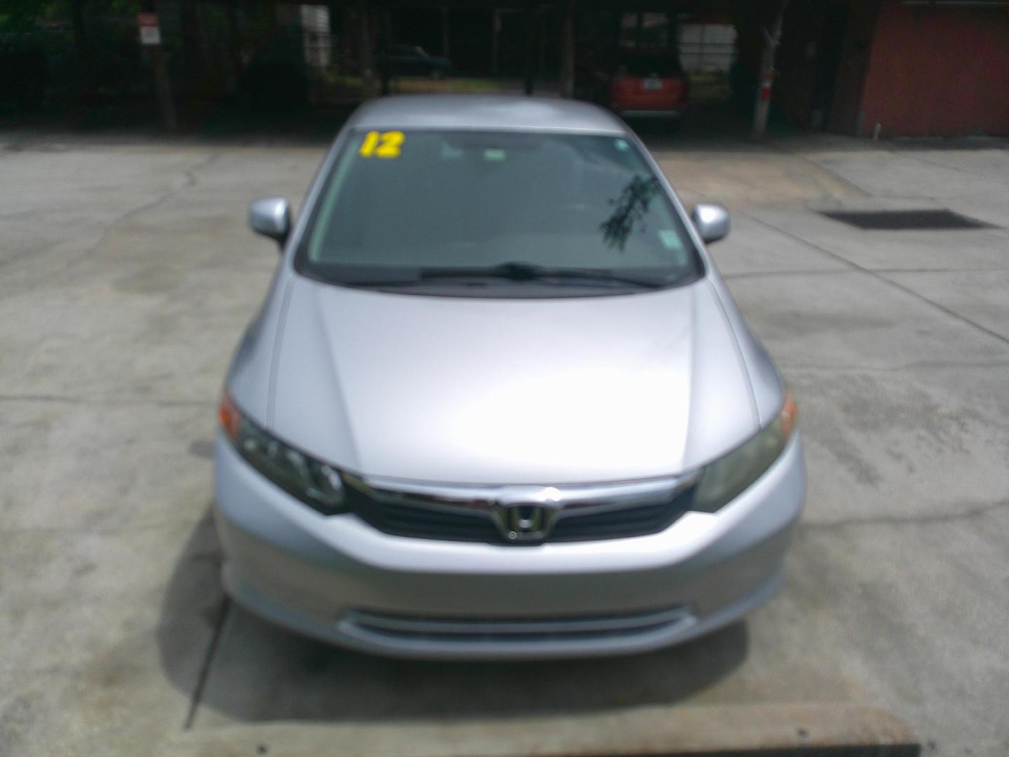 2012 SILVER HONDA CIVIC LX (19XFB2F51CE) , located at 10405 Abercorn Street, Savannah, GA, 31419, (912) 921-8965, 31.988262, -81.131760 - Photo#0