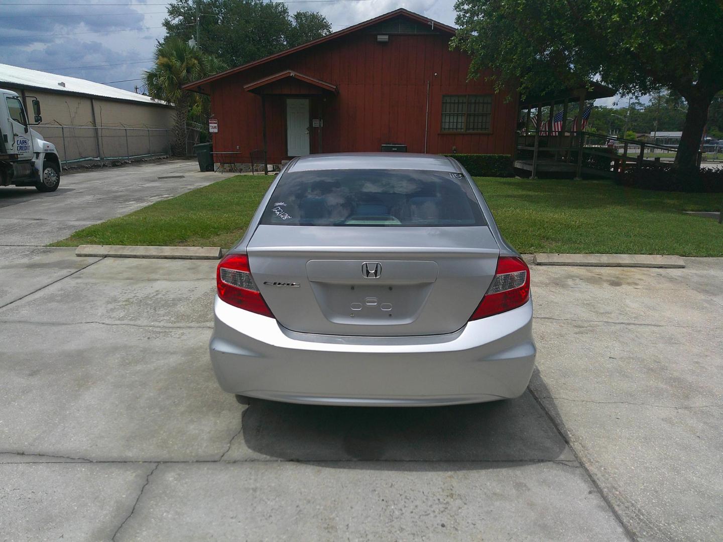 2012 SILVER HONDA CIVIC LX (19XFB2F51CE) , located at 10405 Abercorn Street, Savannah, GA, 31419, (912) 921-8965, 31.988262, -81.131760 - Photo#3