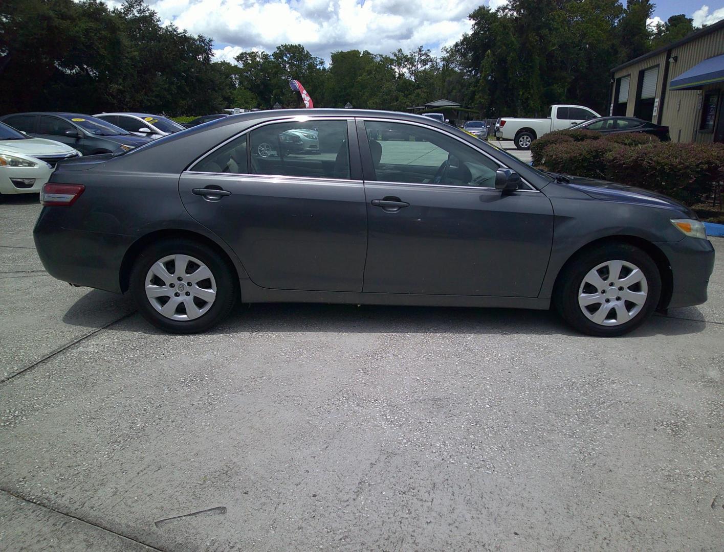 2011 GRAY TOYOTA CAMRY BASE; SE; LE; (4T4BF3EK6BR) , located at 390 Hansen Avenue, Orange Park, FL, 32065, (904) 276-7933, 30.130497, -81.787529 - Photo#2