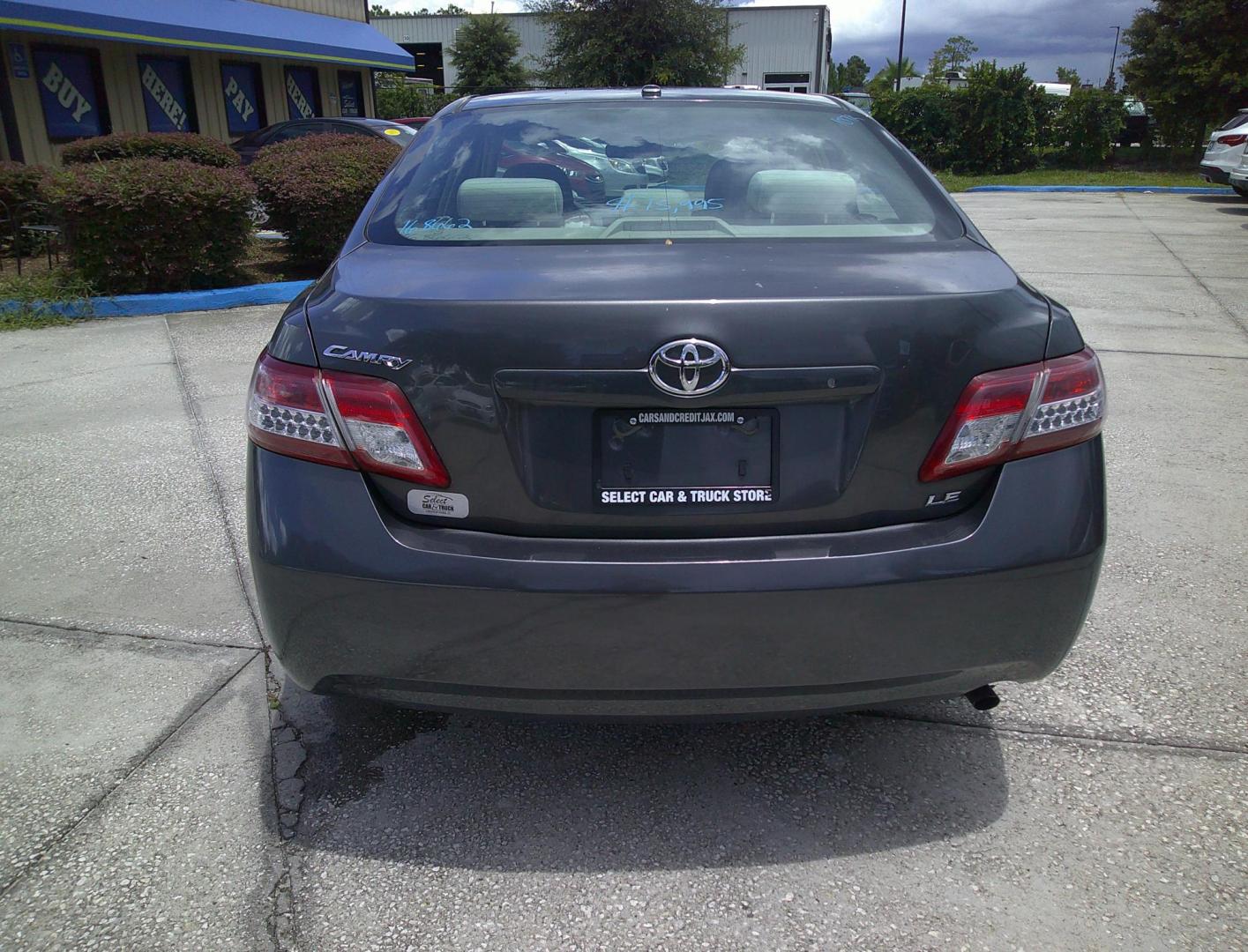 2011 GRAY TOYOTA CAMRY BASE; SE; LE; (4T4BF3EK6BR) , located at 390 Hansen Avenue, Orange Park, FL, 32065, (904) 276-7933, 30.130497, -81.787529 - Photo#3