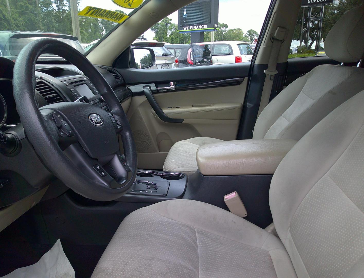 2013 BURGUNDY KIA SORENTO EX; LX (5XYKT3A66DG) , located at 390 Hansen Avenue, Orange Park, FL, 32065, (904) 276-7933, 30.130497, -81.787529 - Photo#1